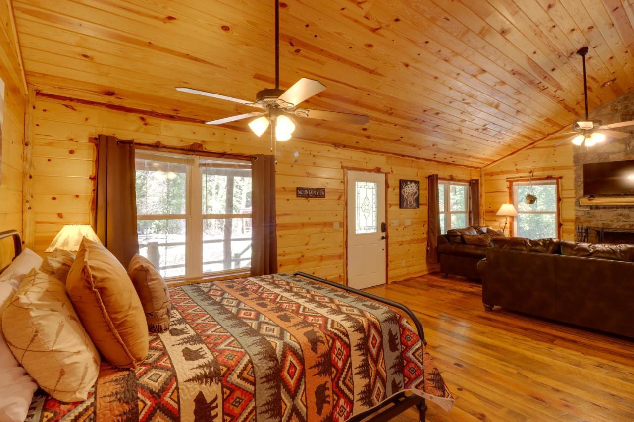 Romantic Mountain View Cabin Rental Near Downtown! Exterior foto